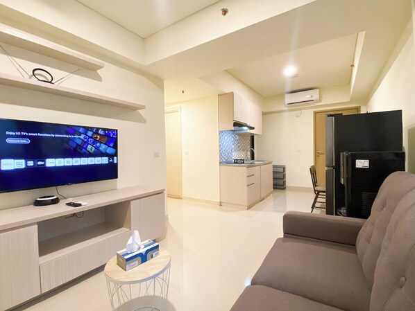 Apartment | Living area - Serene Designed 2Br At Meikarta Apartment (Cikarang)
