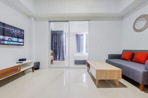 Living area - Comfort Living And Homey 1Br Tamansari Bintaro Mansion Apartment (South Tangerang)