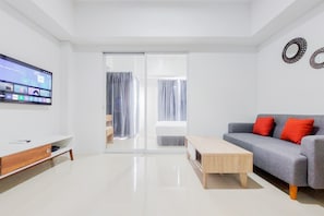 Living area - Comfortable And Simply 1Br Tamansari Bintaro Mansion Apartment (South Tangerang)