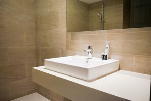 Studio | Bathroom - Studio Apartment With Sofa At Carstensz Residence (Gading Serpong)