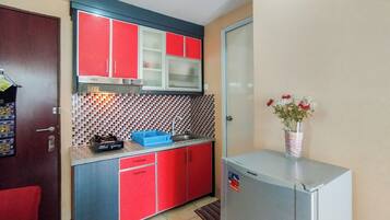 Căn hộ | Bếp riêng | Tủ lạnh, bếp nấu, nồi cơm