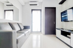 Apartment | Living area - Best Price And Homey 2Br At Transpark Bintaro Apartment (South Tangerang)