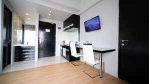 Interior - Homey Studio No Kitchen At Grand Darmo Suite Apartment (Surabaya)