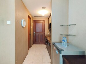 Studio | Eigene Küche | Kühlschrank, Herdplatte