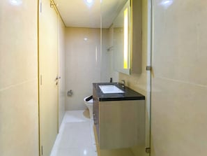 Bathroom - Homey And Comfort Living Studio Apartment Warhol (W/R) Residences (Semarang)