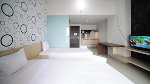 Studio | Free WiFi - Cozy Studio The Square Apartment (Surabaya)