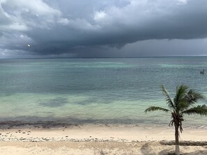 On the beach