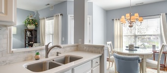 Community Pool & Private Balcony: Chic Lewes Gem