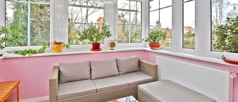 Fernseher, Kamin