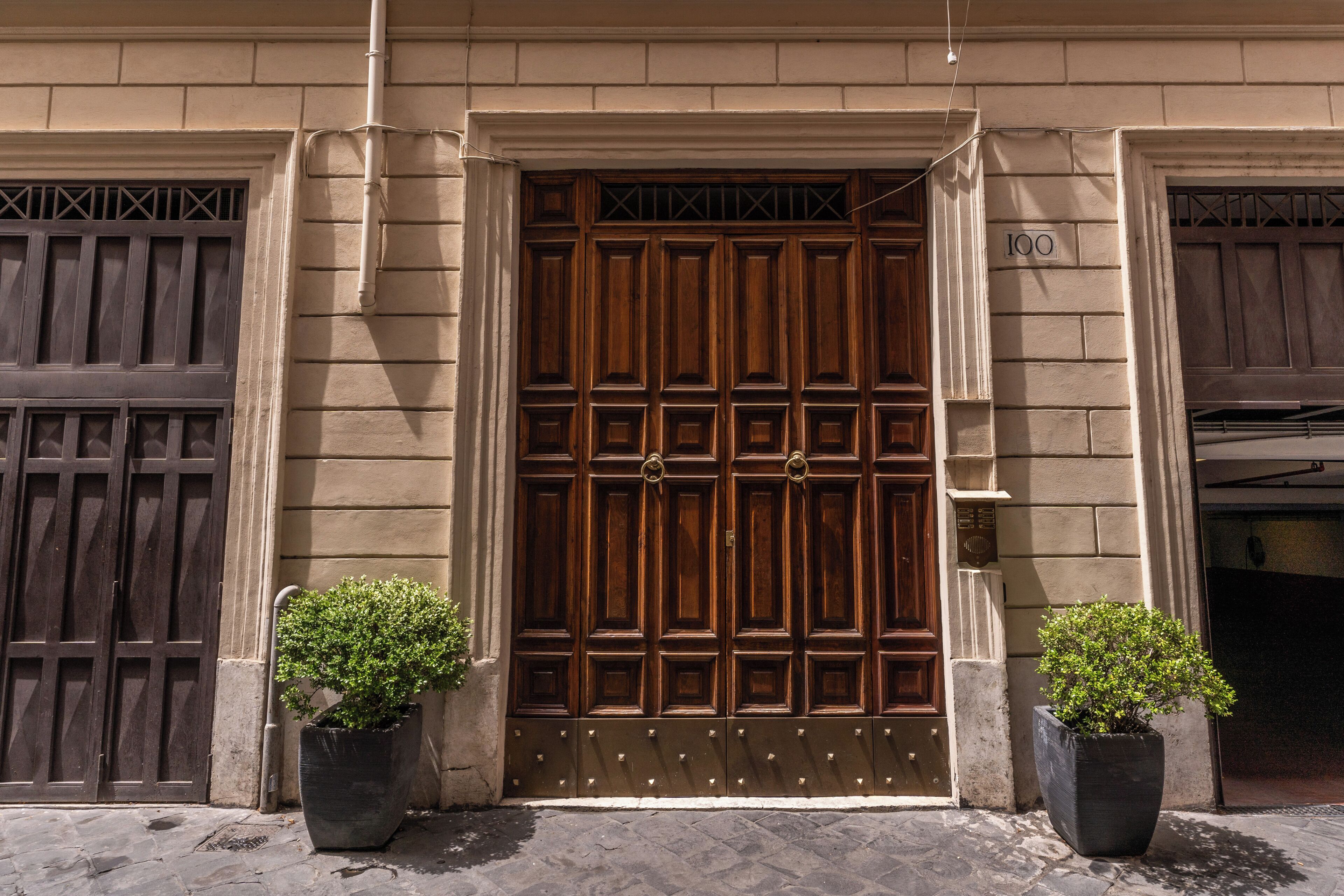 Fassade der Unterkunft