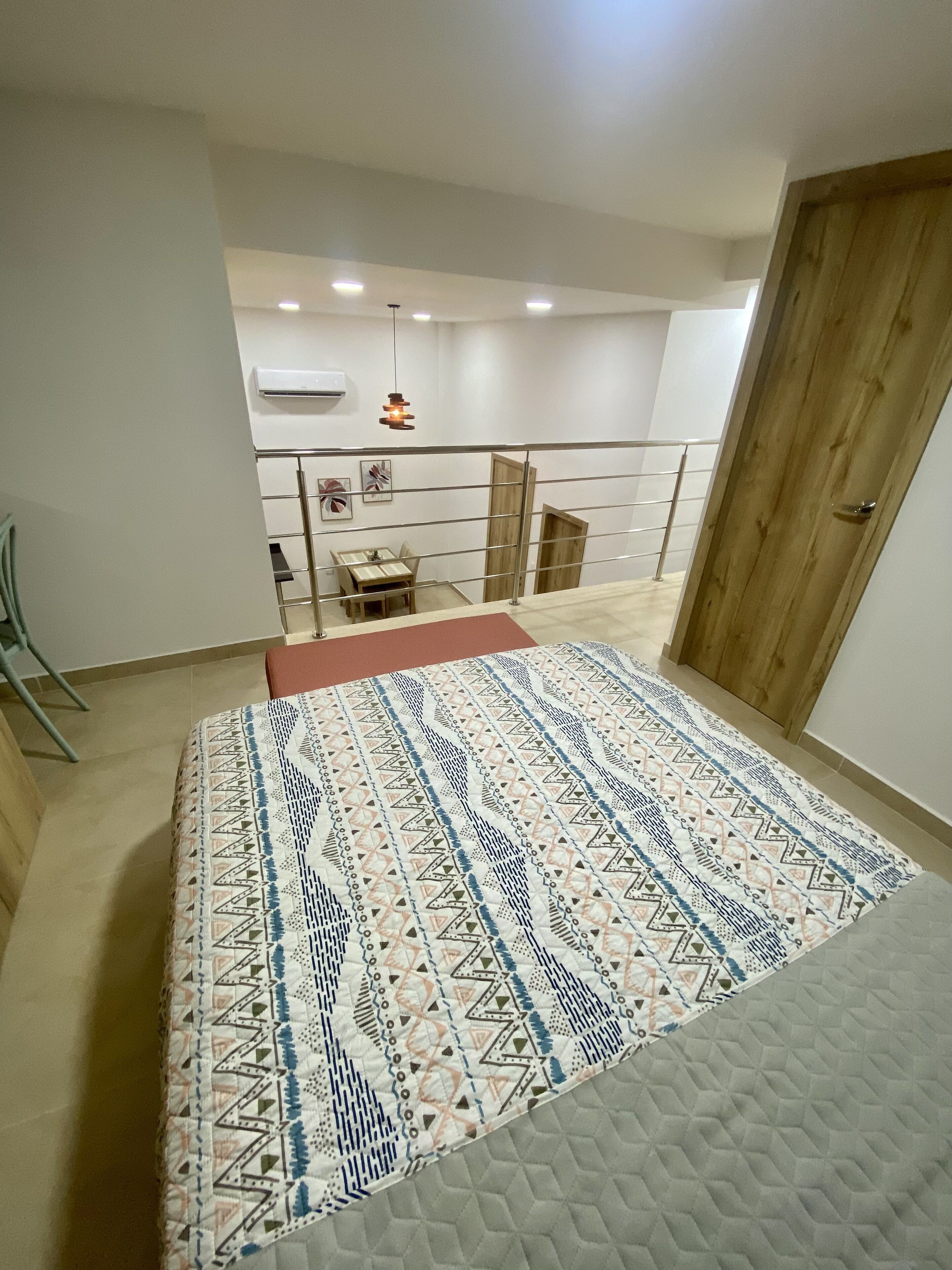 Studio Suite Elite, 2 phòng ngủ, quang cảnh thành phố | Nệm có lớp đệm bông, màn/rèm cản sáng 