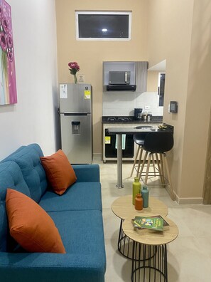 Comfort Studio, 2 Bedrooms, City View | Living area | 42-inch Smart TV with cable channels, Netflix, streaming services