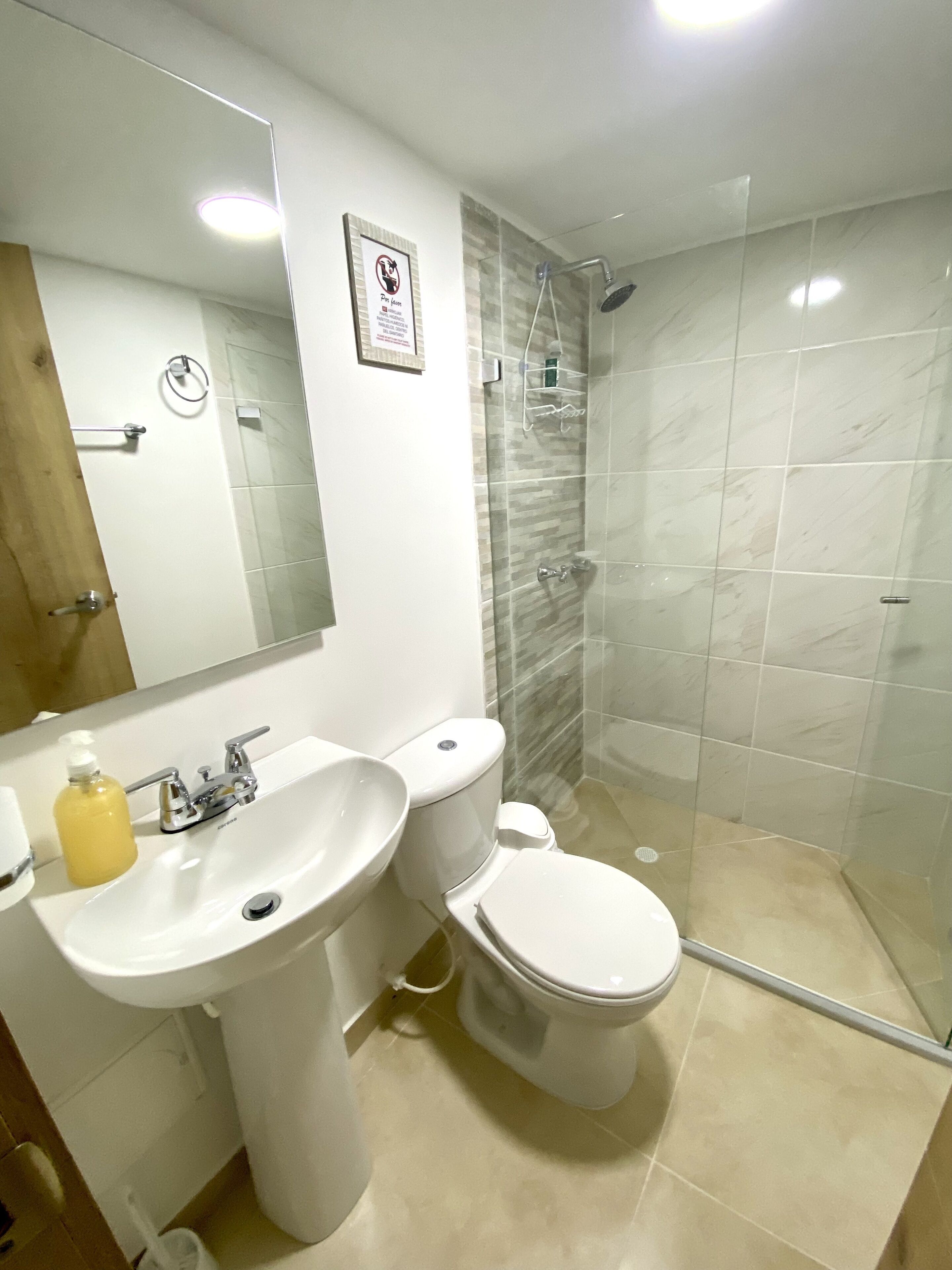 Junior Studio, 2 Bedrooms, City View | Bathroom | Combined shower/tub, rainfall showerhead, hair dryer, towels