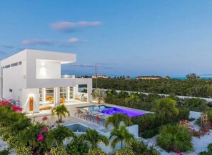 Fassade der Unterkunft