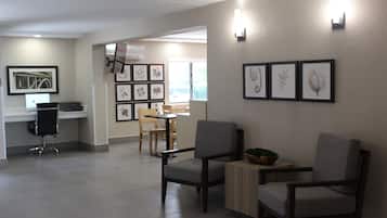Lobby sitting area