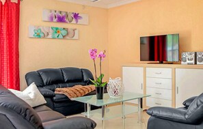 TV, DVD player, table tennis, stereo