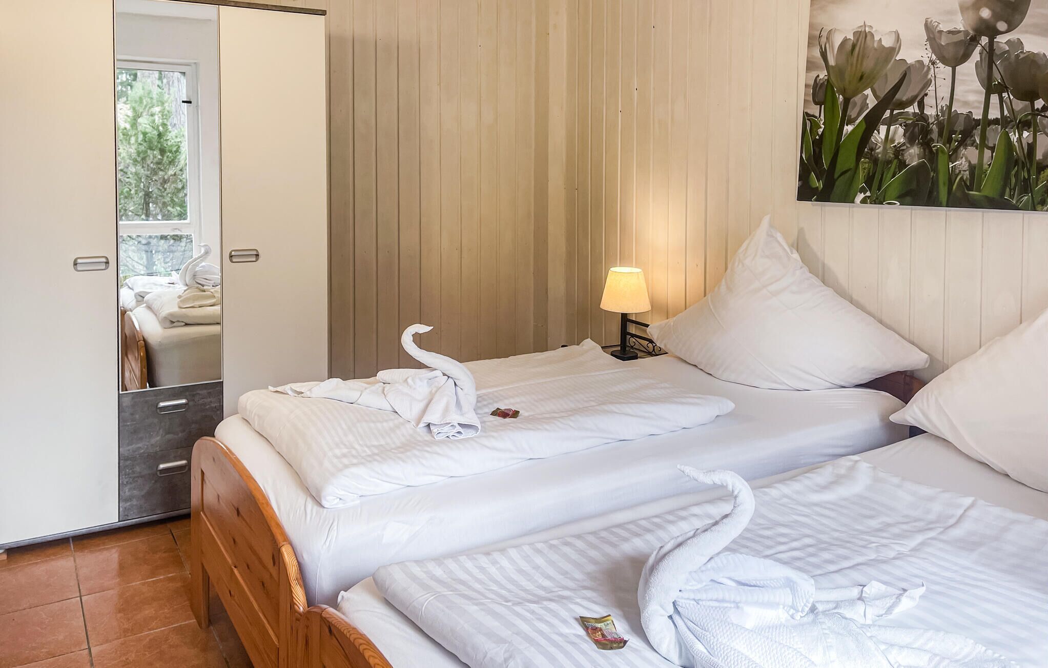 1 Schlafzimmer, Reisekinderbett, kostenloses WLAN, Bettwäsche