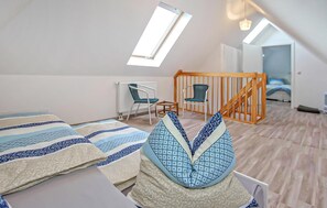 2 bedrooms, travel cot, free WiFi