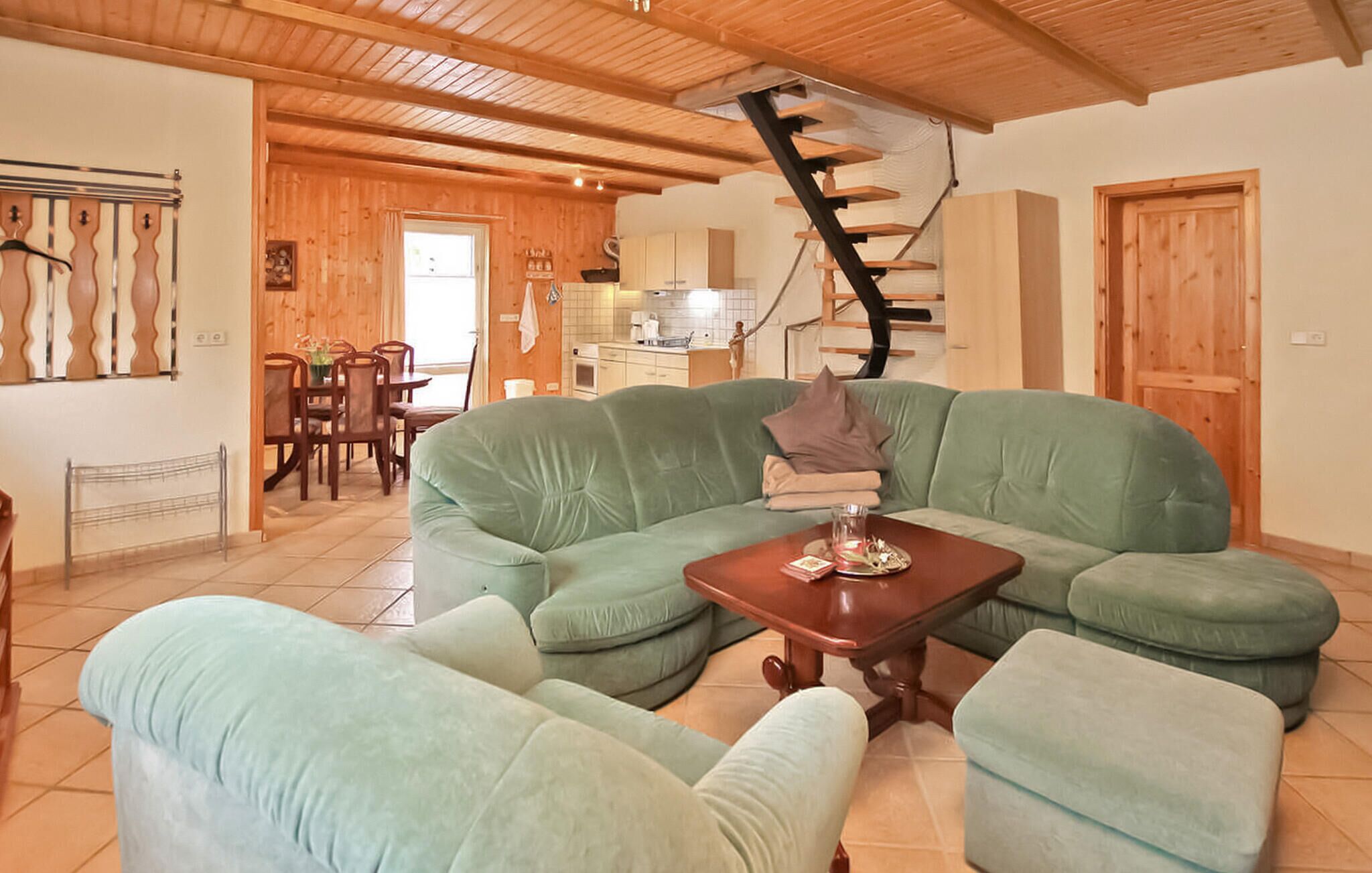 TV, DVD player, stereo