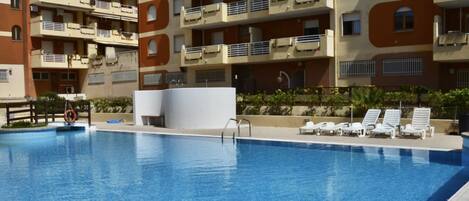 Una piscina climatizada