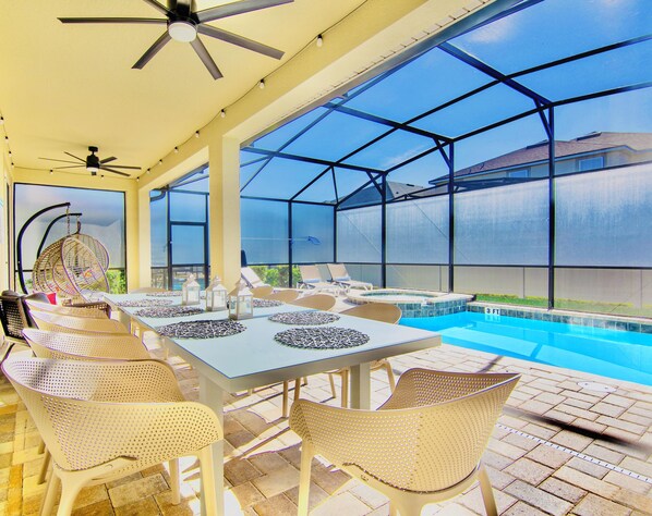 Piscine chauffée