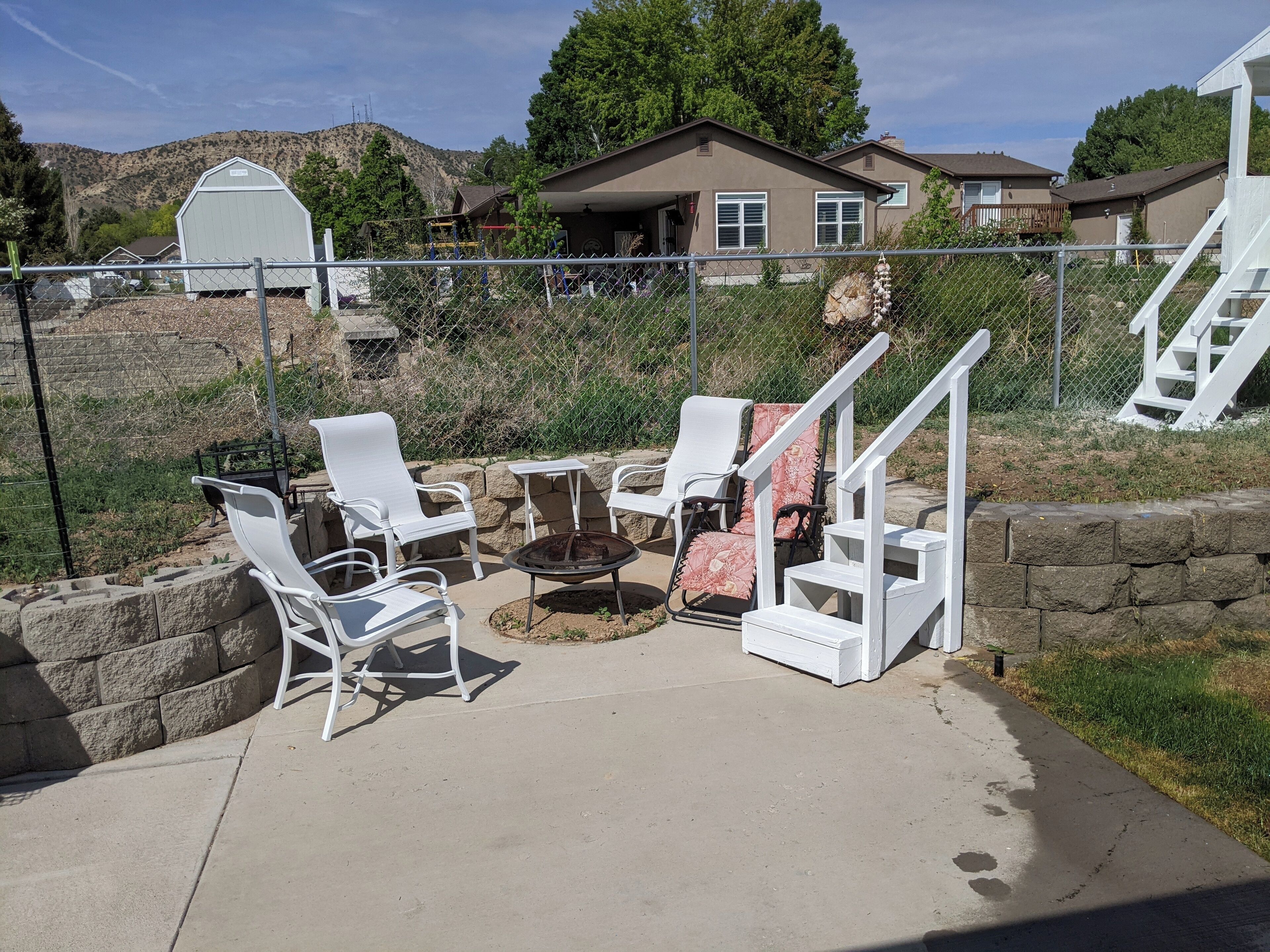 Enceinte de l’hébergement