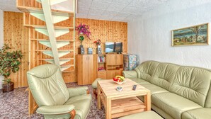 TV, stereo - Ferienwohnung Blankensee (Blankensee)