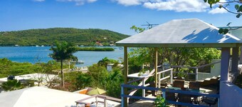 Studio en suite, king/twin beds sleep 3, multi-deck views, early access bag drop