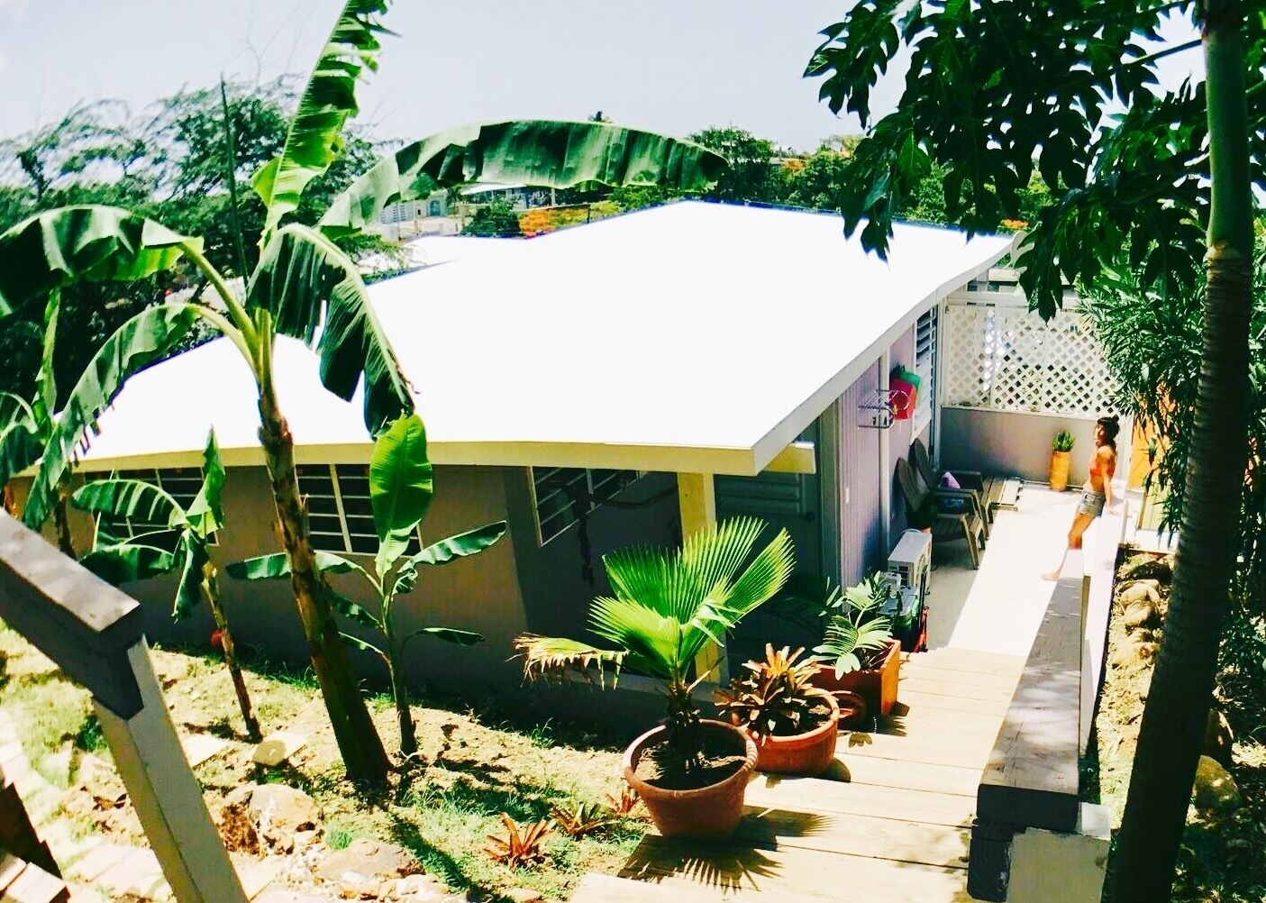 Enceinte de l’hébergement