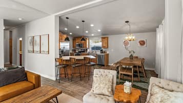 House | Living area | 53-inch Smart TV with digital channels, Netflix, streaming services