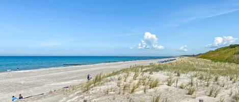 Una spiaggia nelle vicinanze