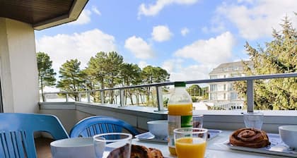 Bénodet, appartement avec vue mer, plage, thalasso, restaurants à pied