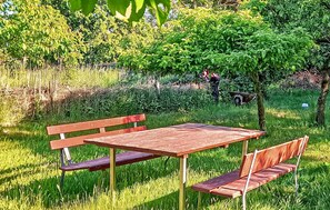 Outdoor dining - Ferienwohnung Klocksin (Klocksin)