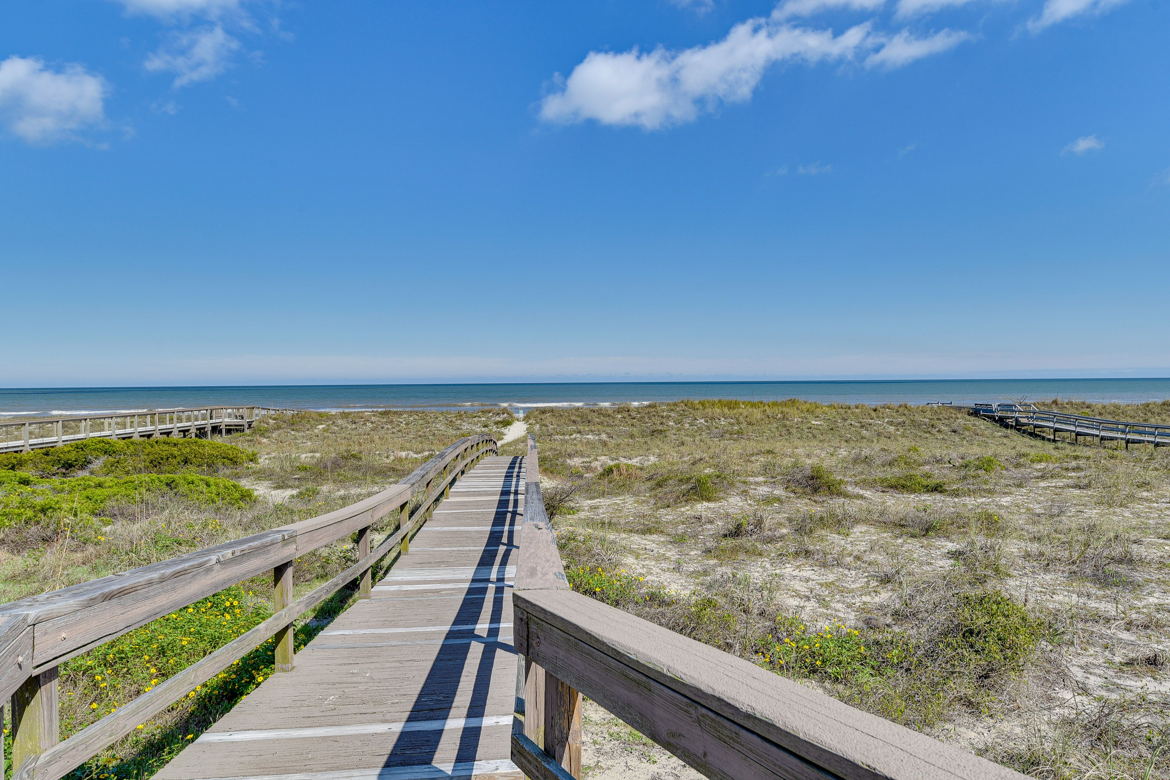 Beach nearby