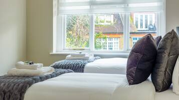 2 bedrooms, iron/ironing board, free WiFi, bed sheets