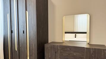 Design Apartment, 2 Bedrooms | 2 bedrooms, blackout curtains, iron/ironing board, free WiFi