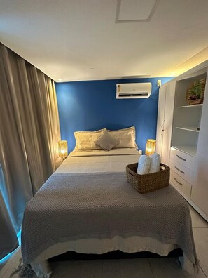 Apartment, Pool View | 1 bedroom, premium bedding, pillowtop beds, free WiFi - Beach Flats Porto de Galinhas (Ipojuca)