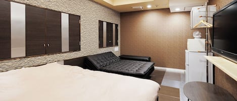 1 makuuhuone, työpöytä, ilmainen Wi-Fi, vuodevaatteet