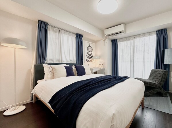 1 Schlafzimmer, Schreibtisch, Internetzugang, Bettwäsche