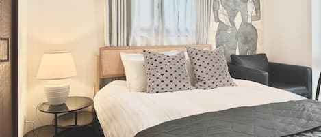 1 Schlafzimmer, Internetzugang, Bettwäsche