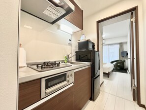 Microwave, stovetop, cookware/dishes/utensils - R07F384_302 / Chuo-ku Tokyo (Chuo-ku)