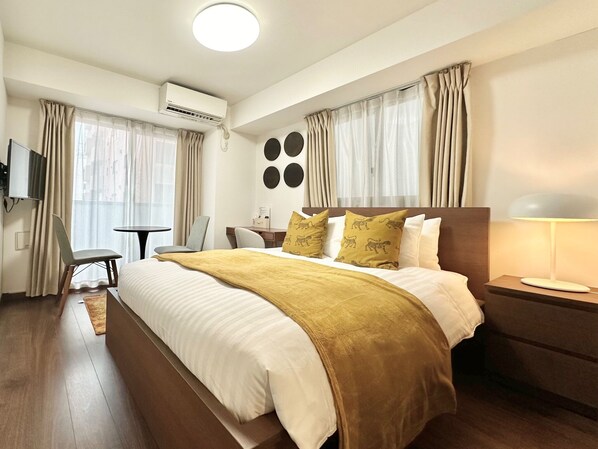 1 quarto, acesso à internet, roupa de cama