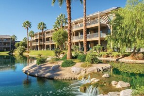 Exterior - 1 BR Worldmark Indio Resort with LAZY RIVER. 10 minutes to Coachella!   (indio)
