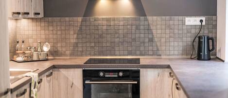 Microwave, oven, dishwasher, toaster