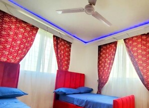 2 soverom, strykejern/-brett, wi-fi og sengetøy