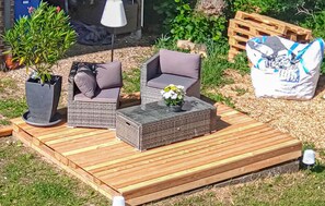 Terrace/patio - Ferienwohnung Blankenhagen (Blankenhagen)