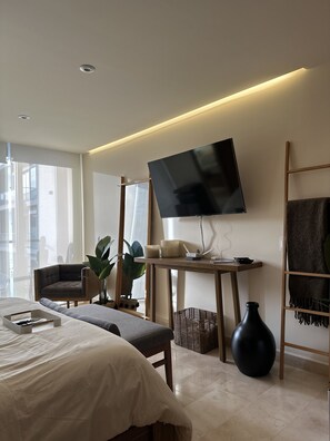 1 bedroom, iron/ironing board, free WiFi, bed sheets - Zantamar New Cozy Beach Front Condo Apartment (Cruz de Huanacaxtle)