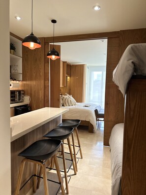 1 bedroom, iron/ironing board, free WiFi, bed sheets - Zantamar New Cozy Beach Front Condo Apartment (Cruz de Huanacaxtle)