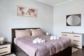 2 Schlafzimmer, Bügeleisen/Bügelbrett, kostenloses WLAN, Bettwäsche