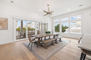 Dining - 30A Backyard Paradise - Huge Luxury Vacation Home with Gulf Views & Private Pool (Rosemary Bch)